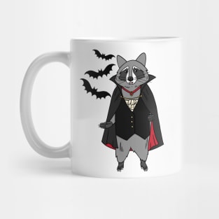 Vampire Raccoon Mug